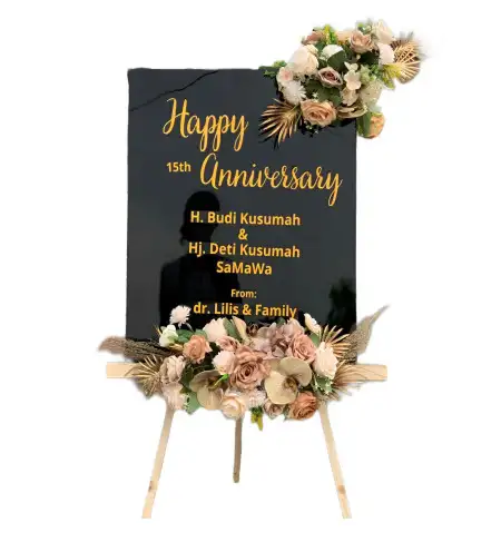 Papan Bunga Akrilik Wanantara